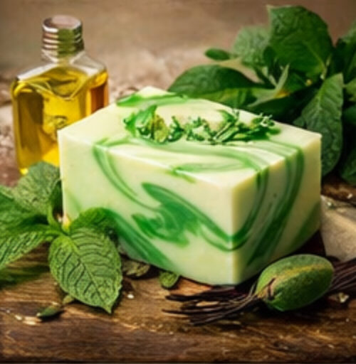 Rose and Pink Clay Soap